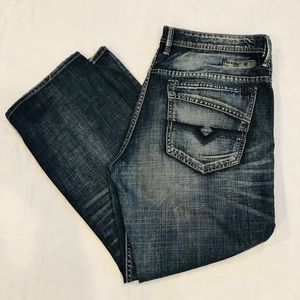 Men Buckle jeans